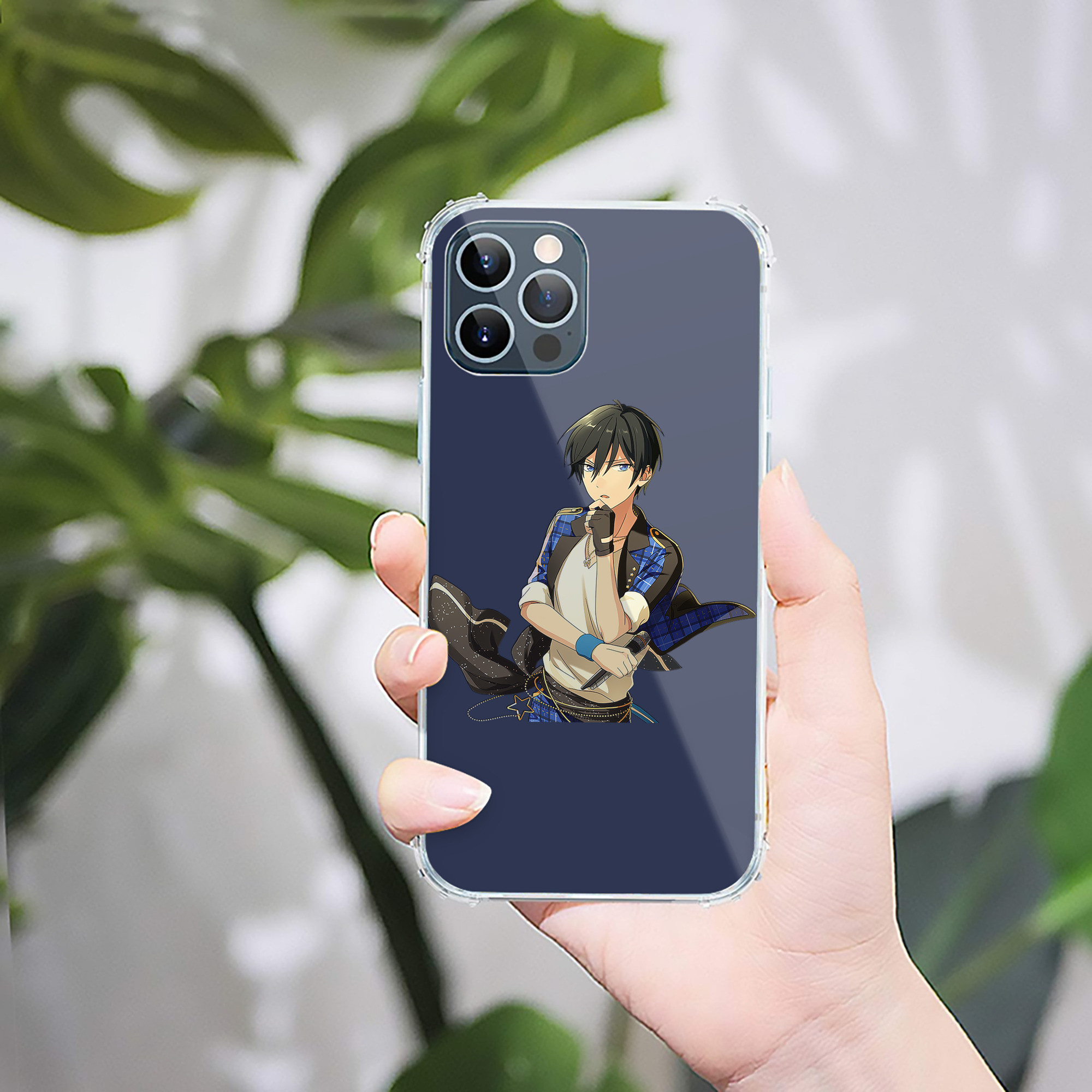 （画像用） あんさんぶるスターズ! Ensemble Stars 【iPhone 12シリーズ対応】透明スマホケース（クリアソフトケース）